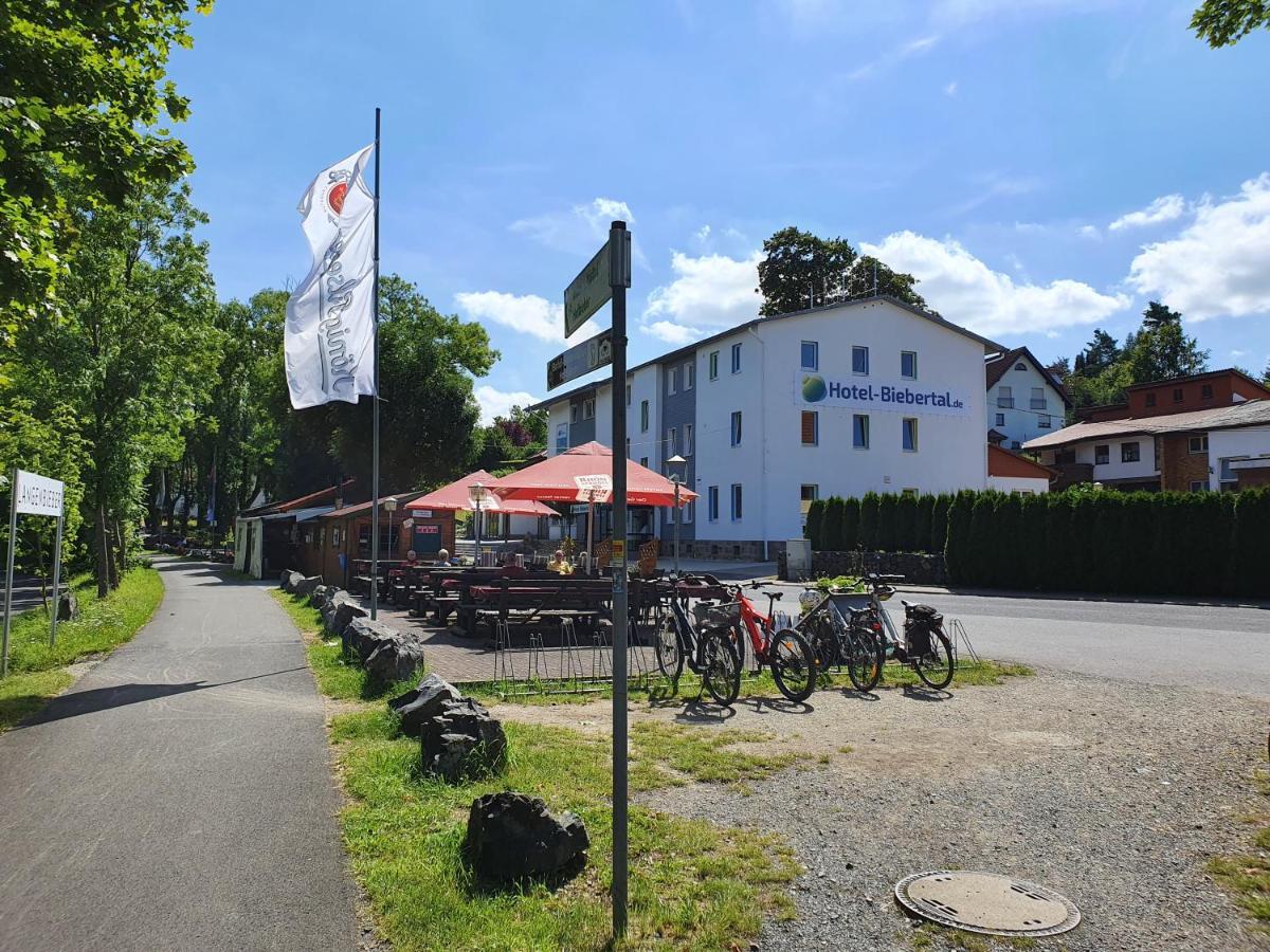 Garni Hotel Biebertal Am Milseburgradweg Hofbieber Eksteriør bilde